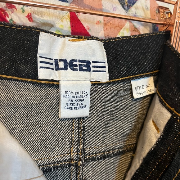 80s vintage DEB denim skirt - Picture 5 of 5